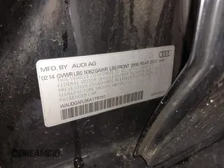 2014 Audi S4 Premium Plus with VIN WAUDGAFL8EA119191, listed as a IAAI auction lot 41697393 with 157,166 mi miles. Bid and sale history available at carsss.com. Image 9.