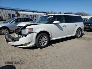 2012 Ford Flex SEL z VIN 2FMHK6CC4CBD17901, wystawiony jako Copart lot #52593485 z przebiegiem Nie podano mil oraz Szkoda całkowita • Salvage title. Historia ofert i sprzedaży dostępna na DreamBid. Obrazek 1.