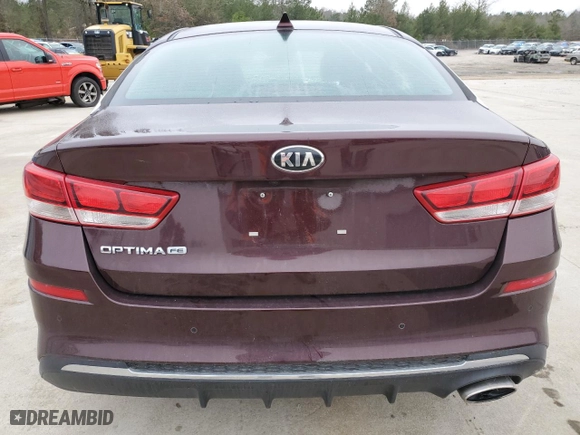 2020 Kia Optima LX with VIN 5XXGT4L36LG425583, listed as a Copart auction lot 42693955 with 102,642 mi miles and Salvage Title. Bid and sale history available at carsss.com. Image 6.