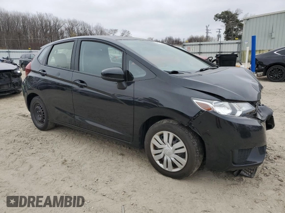 2017 Honda Fit LX with VIN JHMGK5H58HS013728, listed as a Copart auction lot 48789895 with 42,041 mi miles and Salvage Title. Bid and sale history available at carsss.com. Image 4.