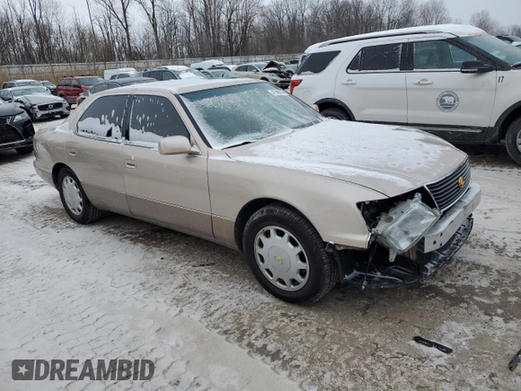 1995 Lexus LS 400 z VIN JT8UF22E2S0021180, wystawiony jako Copart lot #41846845 z przebiegiem 115 126 mil mil oraz Czysty tytuł • Clean title. Historia ofert i sprzedaży dostępna na DreamBid. Obrazek 4.