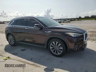 2020 Infiniti QX50 Luxe z VIN 3PCAJ5M18LF103075, wystawiony jako Copart lot #59696195 z przebiegiem 47 493 mil mil oraz Szkoda całkowita • Salvage title. Historia ofert i sprzedaży dostępna na DreamBid. Obrazek 4.