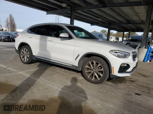 2019 BMW X4 xDrive30i with VIN 5UXUJ3C52KLG53648, listed as a Copart auction lot 48374685 with 73,708 mi miles and Salvage Title. Bid and sale history available at carsss.com. Image 4.
