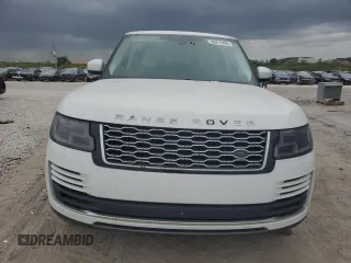 2018 Land Rover Range Rover with VIN SALGS2REXJA500285, listed as a Copart auction lot 46213465 with 44,603 mi miles and Salvage title. Bid and sale history available at DreamBid. Image 5.
