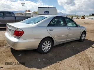 2005 Toyota Camry LE with VIN 4T1BE30K85U404527, listed as a Copart auction lot 56535345 with 74,472 mi miles and Salvage title. Bid and sale history available at DreamBid. Image 3.