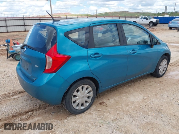 2016 Nissan Note S with VIN 3N1CE2CP6GL361283, listed as a IAAI auction lot 42419369 with 131,600 mi miles and . Bid and sale history available at DreamBid. Image 4.