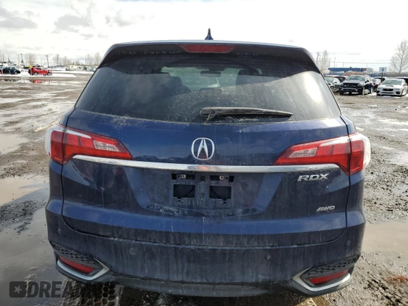 2017 Acura RDX w/Advance Pkg with VIN 5J8TB4H7XHL801496, listed as a Copart auction lot 48433315 with 113,700 mi miles and Salvage Title. Bid and sale history available at carsss.com. Image 6.
