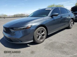2024 Honda Accord EX with VIN 1HGCY1F30RA075349, listed as a Copart auction lot 54143685 with 11,912 mi miles and Salvage title. Bid and sale history available at DreamBid. Image 1.