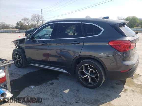 2018 BMW X1 sDrive28i with VIN WBXHU7C32J3H42508, listed as a Copart auction lot 50634735 with 96,713 mi miles and Salvage Title. Bid and sale history available at carsss.com. Image 2.