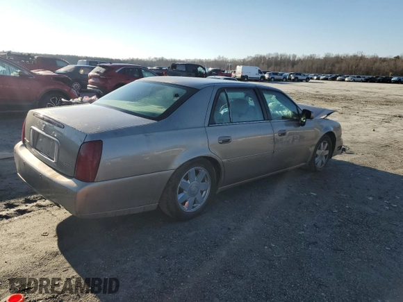 2003 Cadillac DeVille DTS z VIN 1G6KF57963U125853, wystawiony jako Copart lot #42559975 z przebiegiem Nie podano mil oraz Szkody całkowita. Historia ofert i sprzedaży dostępna na DreamBid. Obrazek 3.
