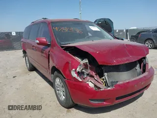 2012 Kia Sedona LX with VIN KNDMG4C70C6463190, listed as a IAAI auction lot 41781336 with 179,860 mi miles. Bid and sale history available at carsss.com. Image 1.