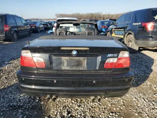 2002 BMW 3 Series M3 with VIN WBSBR93462EX24369, listed as a Copart auction lot 42597045 with 125,323 mi miles and Clean Title. Bid and sale history available at carsss.com. Image 6.