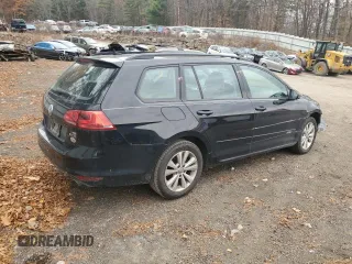 2017 Volkswagen Golf SportWagen S with VIN 3VW017AU1HM508832, listed as a Copart auction lot 78384734 with 92,562 mi miles and Salvage Title. Bid and sale history available at carsss.com. Image 3.