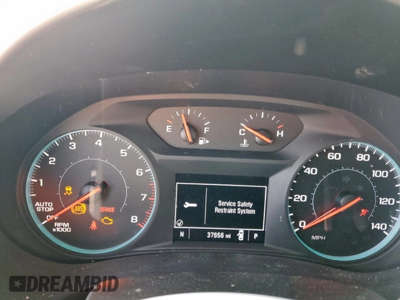 2022 Chevrolet Malibu LS with VIN 1G1ZB5ST8NF192271, listed as a Copart auction lot 48766895 with 37,656 mi miles and Salvage Title. Bid and sale history available at DreamBid. Image 9.