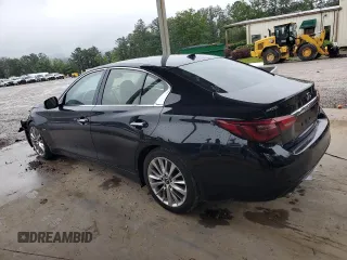 2019 Infiniti Q50 Luxe с VIN JN1EV7AP3KM516265, выставлен на аукционе Copart как лот 58142515 с пробегом 108 443 миль миль и Чистый • Clean title. История ставок и продаж доступна на DreamBid. Изображение 2.