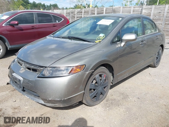 2006 Honda Civic LX z VIN 2HGFA16576H524297, wystawiony jako IAAI lot #42205155 z przebiegiem 173 763 mil mil oraz . Historia ofert i sprzedaży dostępna na DreamBid. Obrazek 2.