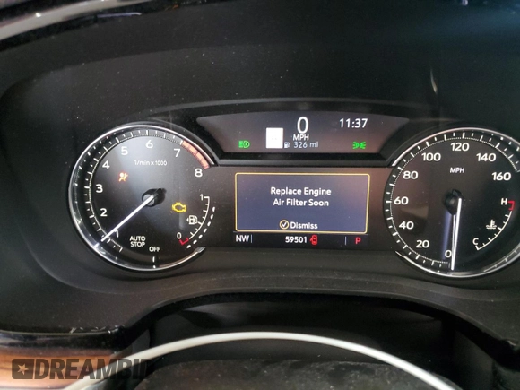 2020 Cadillac XT5 Premium Luxury FWD with VIN 1GYKNCRS9LZ235779, listed as a Copart auction lot 47775965 with 59,501 mi miles and Salvage Title. Bid and sale history available at carsss.com. Image 9.