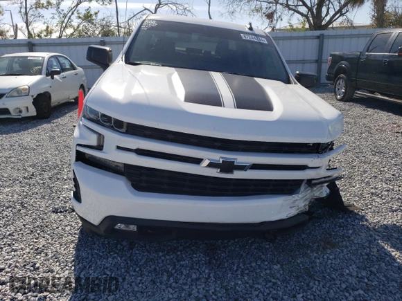 2021 Chevrolet Silverado 1500 RST with VIN 1GCPWDED9MZ431342, listed as a Copart auction lot 87244234 with 64,518 mi miles and Salvage Title. Bid and sale history available at carsss.com. Image 5.