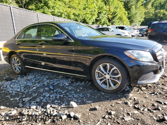 2016 Mercedes-Benz C 300 Luxury with VIN 55SWF4KB4GU156258, listed as a Copart auction lot 62634414 with 141,324 mi miles and Non repairable. Bid and sale history available at DreamBid. Image 4.