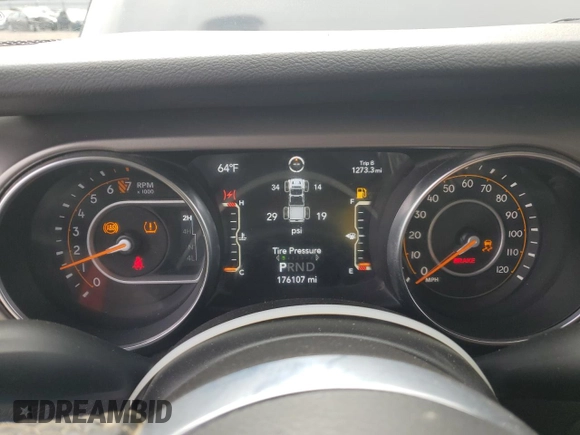2020 Jeep Gladiator Sport S с VIN 1C6HJTAG8LL134231, выставлен на аукционе Copart как лот 62577925 с пробегом 176 107 миль миль и Чистый • Clean title. История ставок и продаж доступна на DreamBid. Изображение 9.