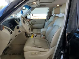 2011 Infiniti QX56 7-passenger with VIN JN8AZ2NFXB9501158, listed as a Copart auction lot 69260764 with 259,923 mi miles and Salvage Title. Bid and sale history available at carsss.com. Image 7.