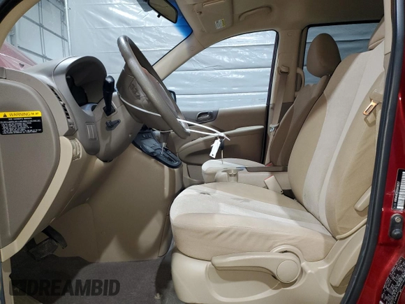 2012 Kia Sedona LX with VIN KNDMG4C71C6418257, listed as a Copart auction lot 49045125 with 65,836 mi miles and Salvage Title. Bid and sale history available at carsss.com. Image 7.