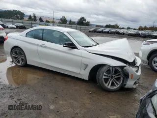 2014 BMW 4 Series 428i with VIN WBA3V7C59EJ872481, listed as a Copart auction lot 82449884 with 82,303 mi miles and Salvage title. Bid and sale history available at DreamBid. Image 4.