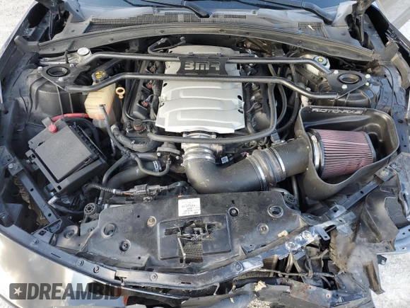 2017 Chevrolet Camaro 2SS with VIN 1G1FH1R74H0122406, listed as a Copart auction lot 87219574 with 104,464 mi miles and Salvage title. Bid and sale history available at DreamBid. Image 11.