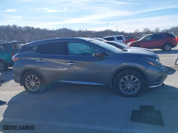 2018 Nissan Murano Platinum with VIN 5N1AZ2MH3JN138153, listed as a IAAI auction lot 41452921 with 123,643 mi miles. Bid and sale history available at carsss.com. Image 14.