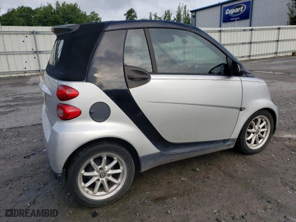 2009 Smart fortwo Passion with VIN WMEEK31X59K211646, listed as a Copart auction lot 64455874 with 192,993 mi miles and Non Repairable. Bid and sale history available at carsss.com. Image 3.