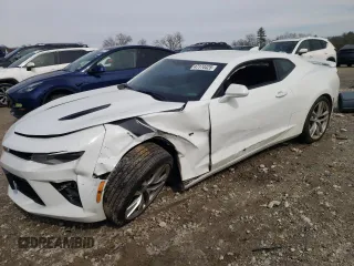 2017 Chevrolet Camaro 2SS with VIN 1G1FG1R78H0140300, listed as a Copart auction lot 47174425 with 0 mi miles and Salvage Title. Bid and sale history available at carsss.com. Image 1.