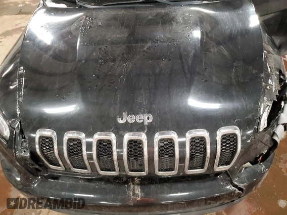 2014 Jeep Cherokee Latitude with VIN 1C4PJLCB6EW275094, listed as a Copart auction lot 45627785 with 169,391 mi miles and Salvage Title. Bid and sale history available at carsss.com. Image 12.