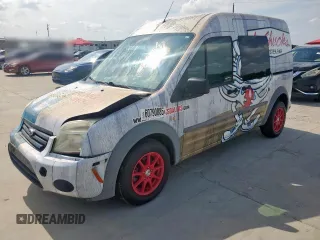 2010 Ford Transit Connect XLT z VIN NM0LS6BN7AT013277, wystawiony jako Copart lot #60790085 z przebiegiem 67 016 mil mil oraz Szkoda całkowita • Salvage title. Historia ofert i sprzedaży dostępna na DreamBid. Obrazek 1.
