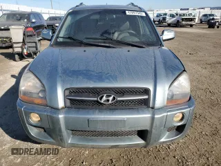 2007 Hyundai Tucson GL with VIN KM8JM72D27U549084, listed as a Copart auction lot 47891985 with 273,927 mi miles and Salvage Title. Bid and sale history available at carsss.com. Image 5.
