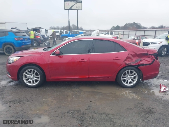 2013 Chevrolet Malibu ECO with VIN 1G11F5RR1DF110259, listed as a IAAI auction lot 41204795 with 132,909 mi miles. Bid and sale history available at carsss.com. Image 15.