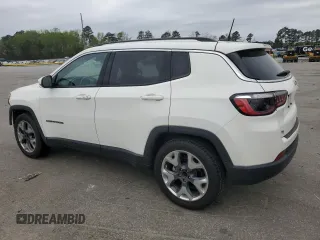 2021 Jeep Compass Limited with VIN 3C4NJCCB2MT564274, listed as a Copart auction lot 51607325 with 80,047 mi miles and Salvage Title. Bid and sale history available at carsss.com. Image 2.