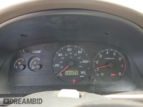 2001 Subaru Impreza L with VIN JF1GF43541H801891, listed as a Copart auction lot 65837184 with 137,222 mi miles and Clean title. Bid and sale history available at DreamBid. Image 9.