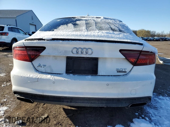 2017 Audi A7 Prestige with VIN WAU22AFC3HN026937, listed as a Copart auction lot 45937064 with 0 mi miles. Bid and sale history available at carsss.com. Image 6.