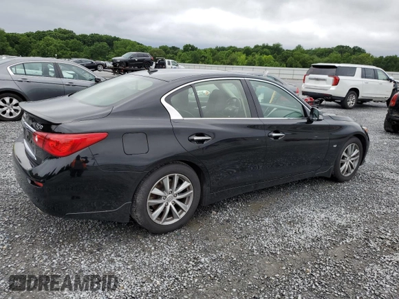 2015 Infiniti Q50 Premium z VIN JN1BV7AP0FM349503, wystawiony jako Copart lot #57766245 z przebiegiem 101 237 mil mil oraz Szkoda całkowita • Salvage title. Historia ofert i sprzedaży dostępna na DreamBid. Obrazek 3.