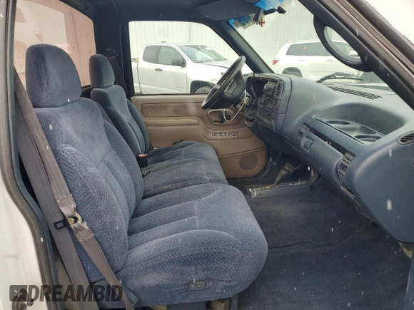 1995 GMC Sierra 1500 with VIN 1GTEK14K0SZ563517, listed as a Copart auction lot 50977315 with 280,549 mi miles and Salvage Title. Bid and sale history available at DreamBid. Image 10.