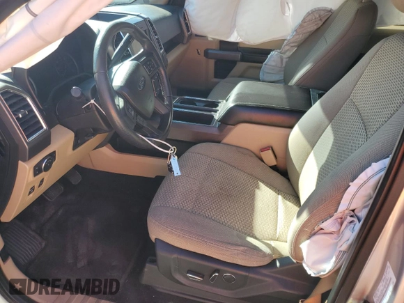 2015 Ford F-150 XLT with VIN 1FTEW1C82FFD03024, listed as a Copart auction lot 89264915 with 143,939 mi miles and Salvage Title. Bid and sale history available at carsss.com. Image 7.