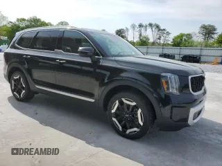 2024 Kia Telluride EX with VIN 5XYP34GC4RG567204, listed as a Copart auction lot 51854495 with 5,164 mi miles and Salvage Title. Bid and sale history available at carsss.com. Image 4.