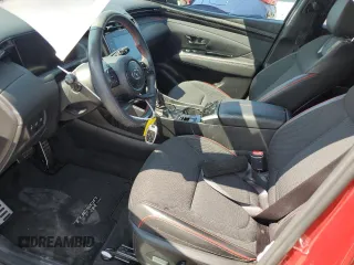 2022 Hyundai Tucson N Line with VIN KM8JF3AE4NU088612, listed as a Copart auction lot 70704614 with 28,068 mi miles and Salvage Title. Bid and sale history available at carsss.com. Image 7.
