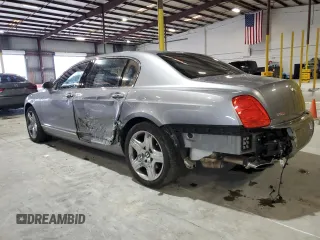 2006 Bentley Flying Spur with VIN SCBBR53W06C034462, listed as a Copart auction lot 46793785 with 25,352 mi miles and Salvage Title. Bid and sale history available at DreamBid. Image 2.