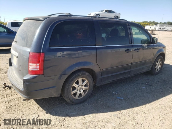 2008 Chrysler Town & Country Touring with VIN 2A8HR54P78R141607, listed as a Copart auction lot 50704275 with 256,483 mi miles and Salvage Title. Bid and sale history available at carsss.com. Image 3.