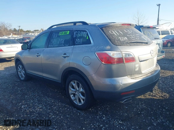 2011 Mazda CX-9 Touring with VIN JM3TB3CV6B0311202, listed as a IAAI auction lot 41366018 with 999,999 mi miles. Bid and sale history available at carsss.com. Image 3.