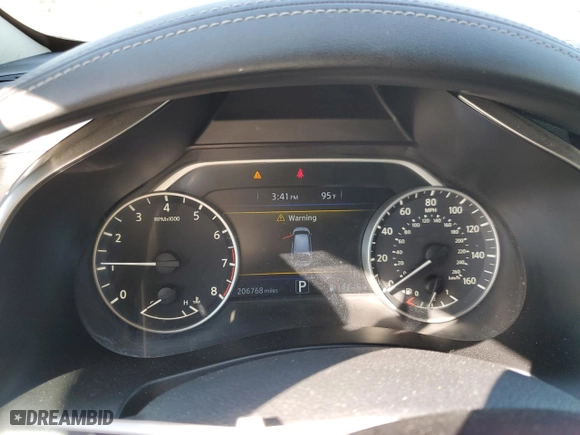 2015 Nissan Murano SV with VIN 5N1AZ2MH2FN258419, listed as a Copart auction lot 73559444 with 206,768 mi miles and Salvage Title. Bid and sale history available at carsss.com. Image 9.
