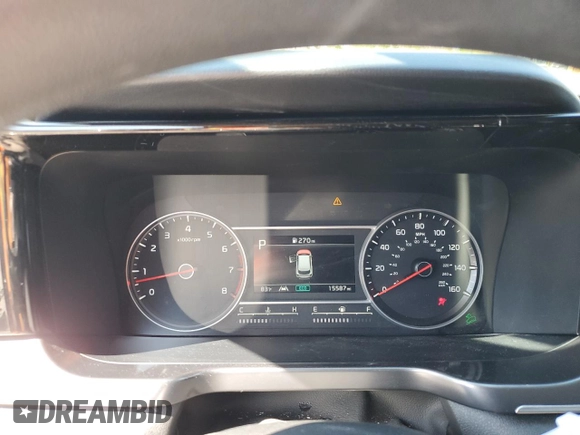 2023 Kia Sorento LX with VIN 5XYRG4LC0PG218413, listed as a Copart auction lot 50606205 with 15,587 mi miles and Non Repairable. Bid and sale history available at DreamBid. Image 9.