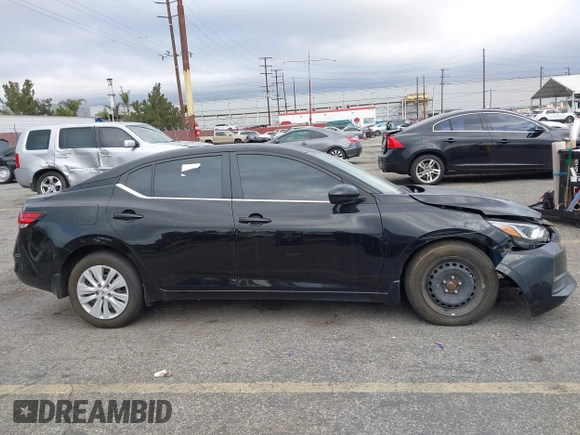 2022 Nissan Sentra S with VIN 3N1AB8BV6NY213976, listed as a IAAI auction lot 41529434 with 28,151 mi miles. Bid and sale history available at carsss.com. Image 14.