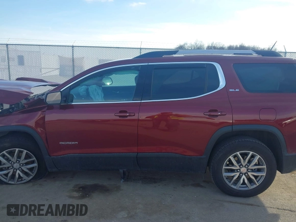 2017 GMC Acadia SLE with VIN 1GKKNLLS8HZ142441, listed as a IAAI auction lot 41501035 with 69,681 mi miles. Bid and sale history available at carsss.com. Image 14.